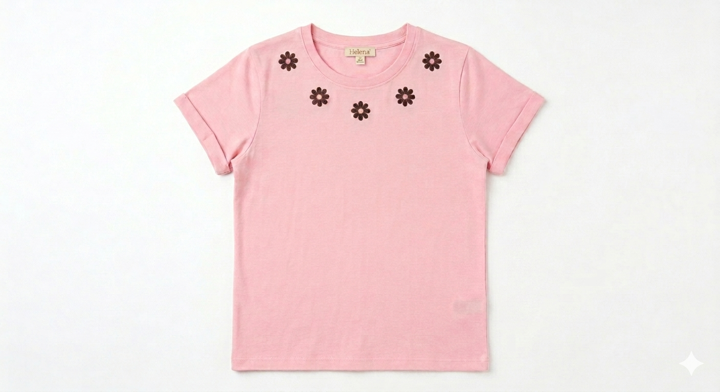 T-SHIRT ENCANTO ROSE