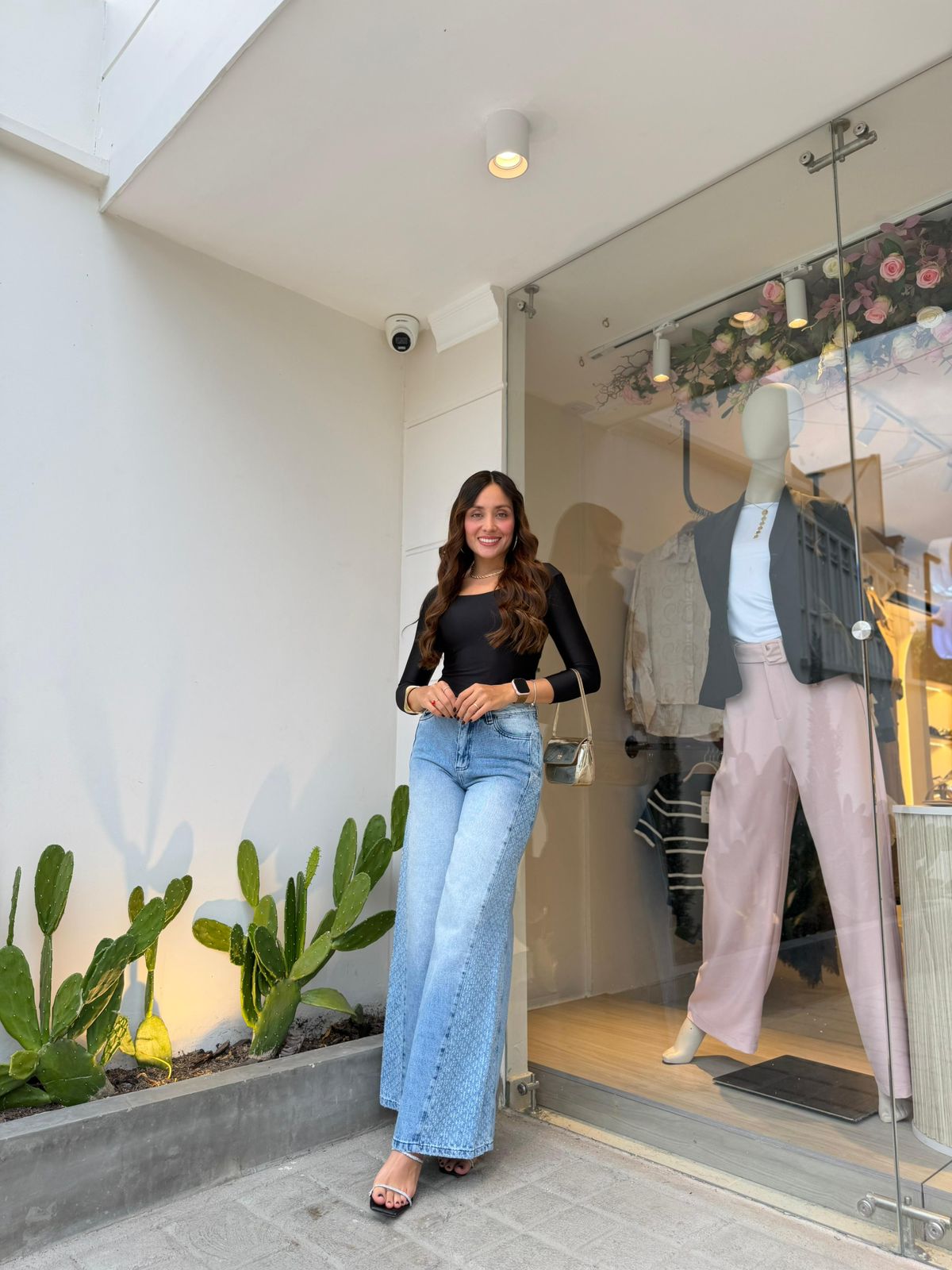 JEANS WIDE LEG RELOLI