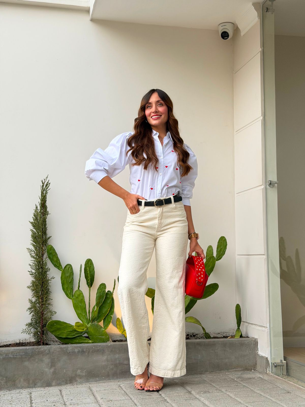 JEANS WIDE LEG NATURAL