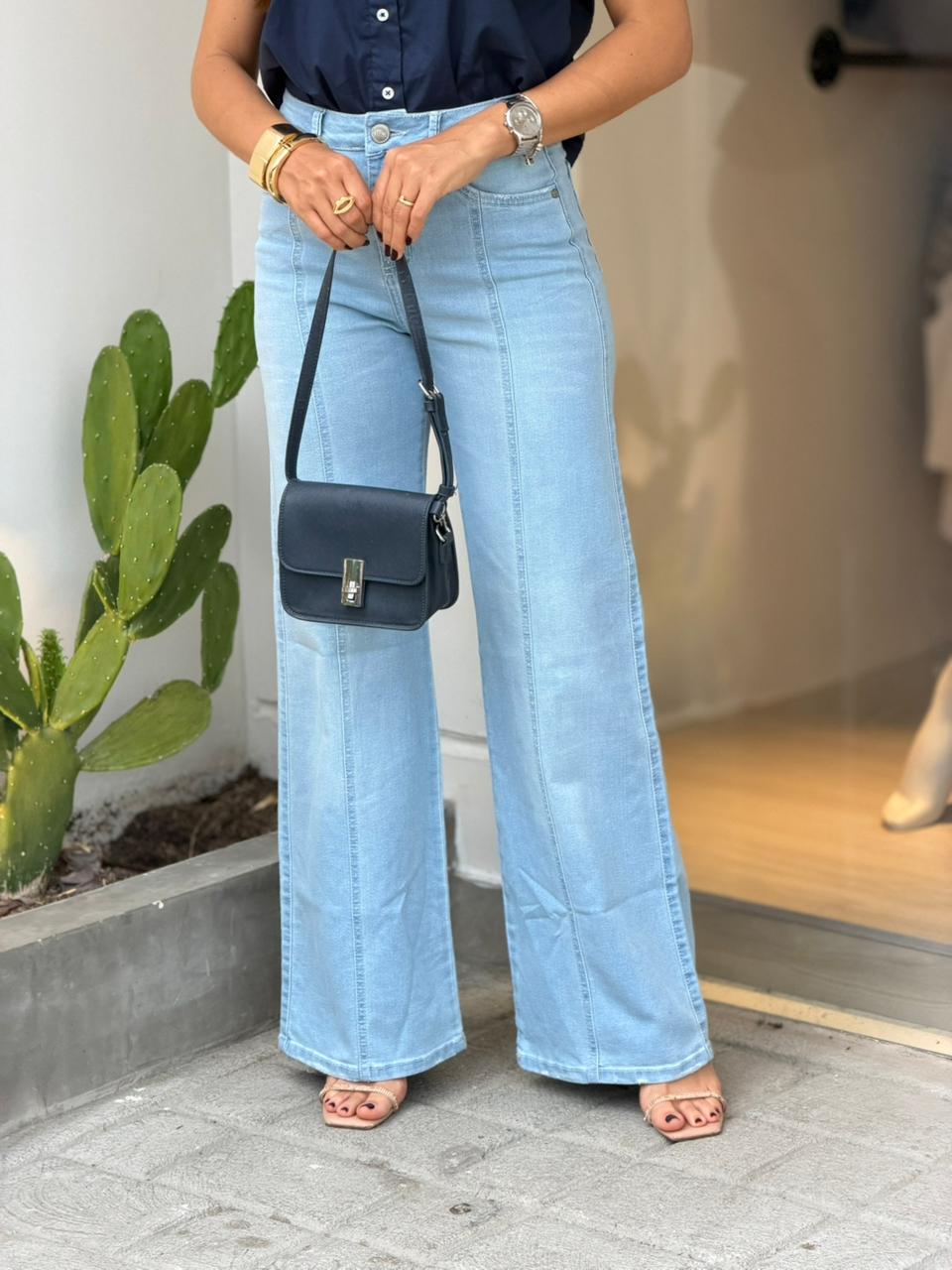 JEANS WIDE LEG ZAJIM