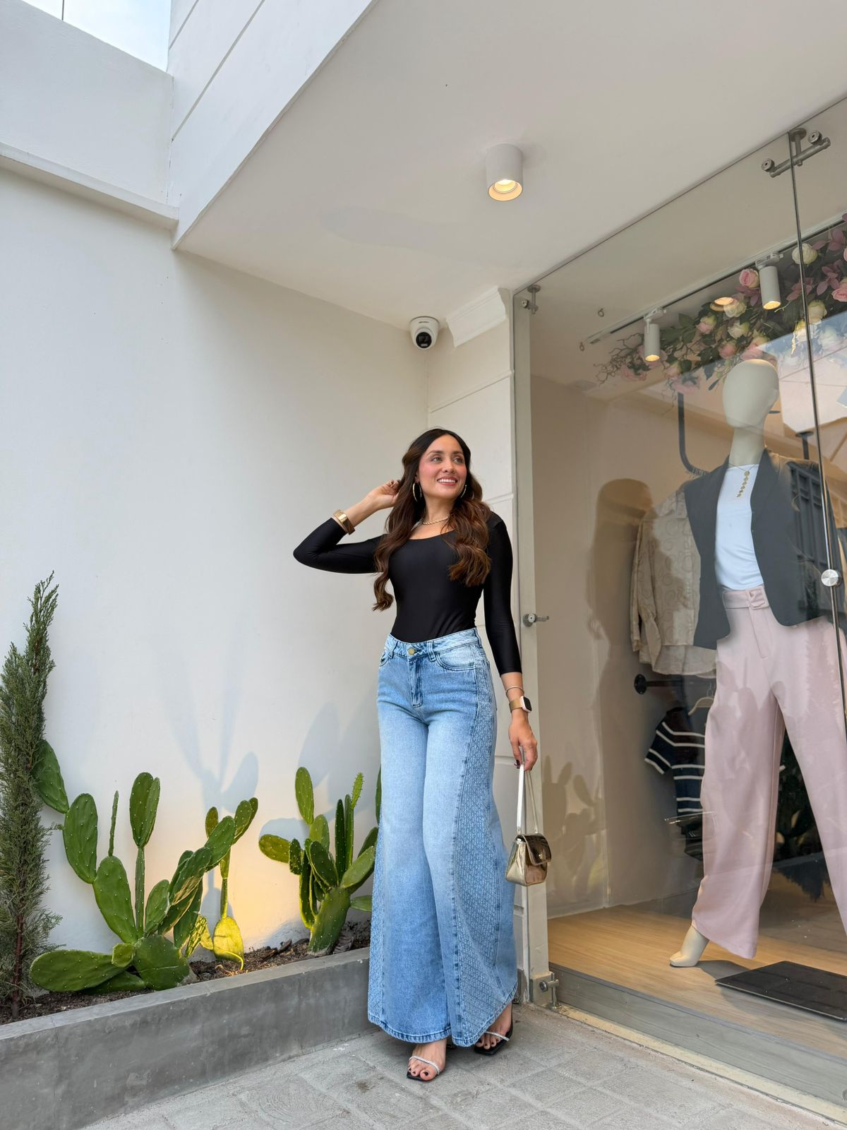 JEANS WIDE LEG RELOLI