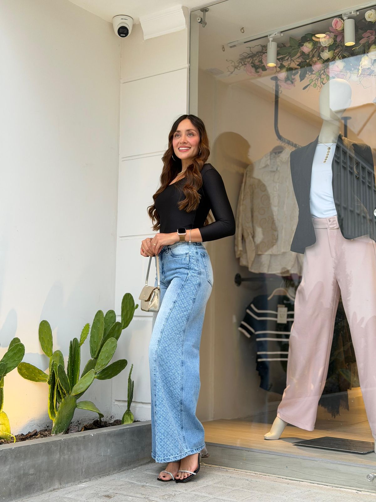 JEANS WIDE LEG RELOLI