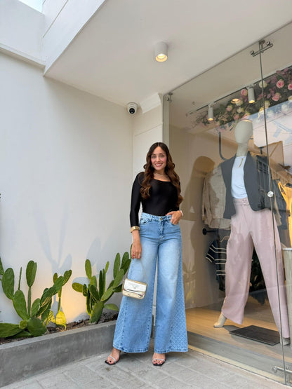 JEANS WIDE LEG RELOLI