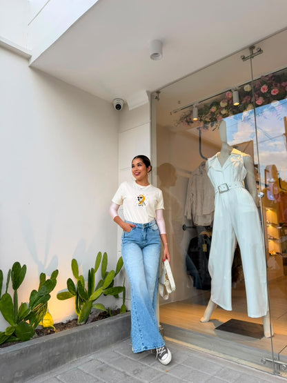 JEANS WIDE LEG RELOLI